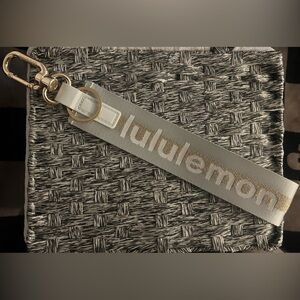 lululemon never lost keychain